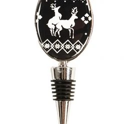 Tipsy Elves Humping Reindeer Wine Stopper