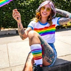 Tipsy Elves Rainbow Or Bust Tee - Women's Cut