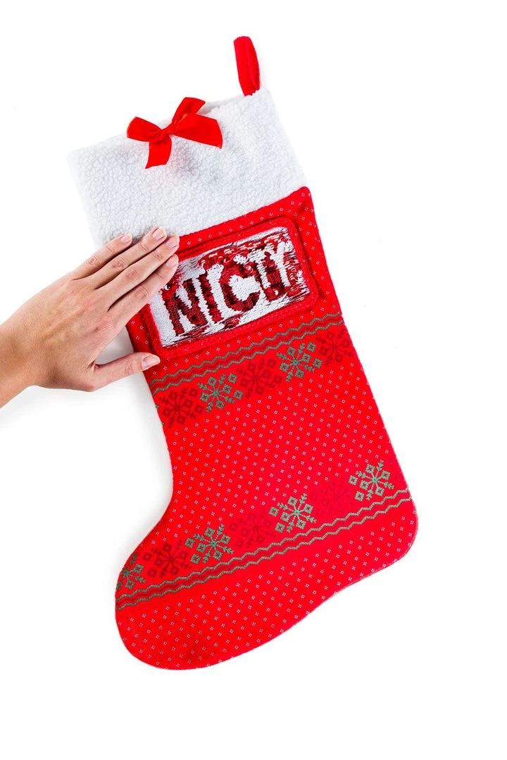 Tipsy Elves Naughty Or Nice Stocking Holidays & Occasions 5 Tipsy Elves Naughty Or Nice Stocking Holidays & Occasions