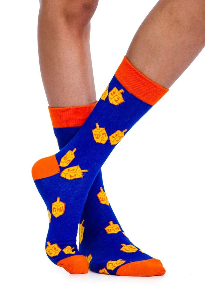 Tipsy Elves Women's Jewish Dreidel Socks 5 Tipsy Elves Women's Jewish Dreidel Socks