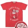 Tipsy Elves Men's Santa Claus Is Coming Tee