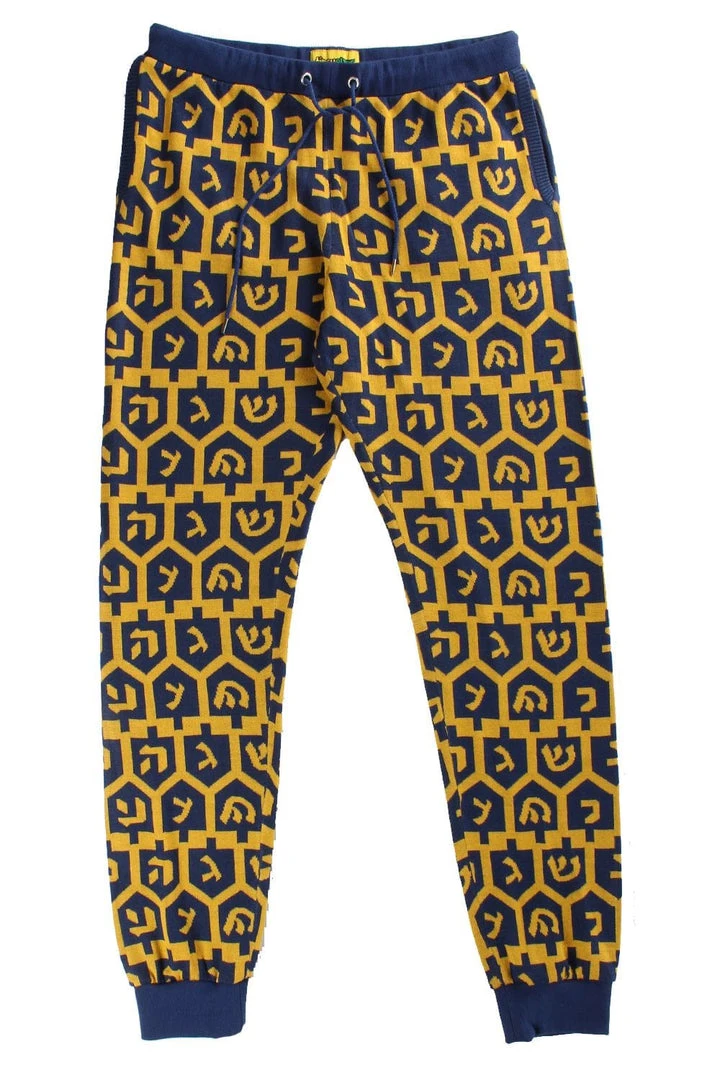 Tipsy Elves Men's Dreidel Jogger Sweatpants 6 Tipsy Elves Men's Dreidel Jogger Sweatpants