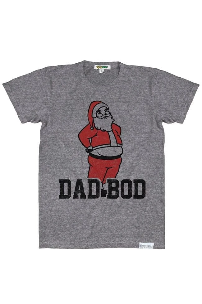 Tipsy Elves Men's Dad Bod Santa Tee 5 Tipsy Elves Men's Dad Bod Santa Tee
