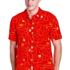 Tipsy Elves Men's Slim Jim Hawaiian Shirt