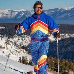 Tipsy Elves Men's Slopeside Ski Suit Holidays & Occasions