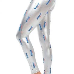 Tipsy Elves Women Natural Light Metallic Leggings 8 Tipsy Elves Women Natural Light Metallic Leggings