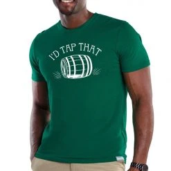 Tipsy Elves Men's I'd Tap That Keg Tee
