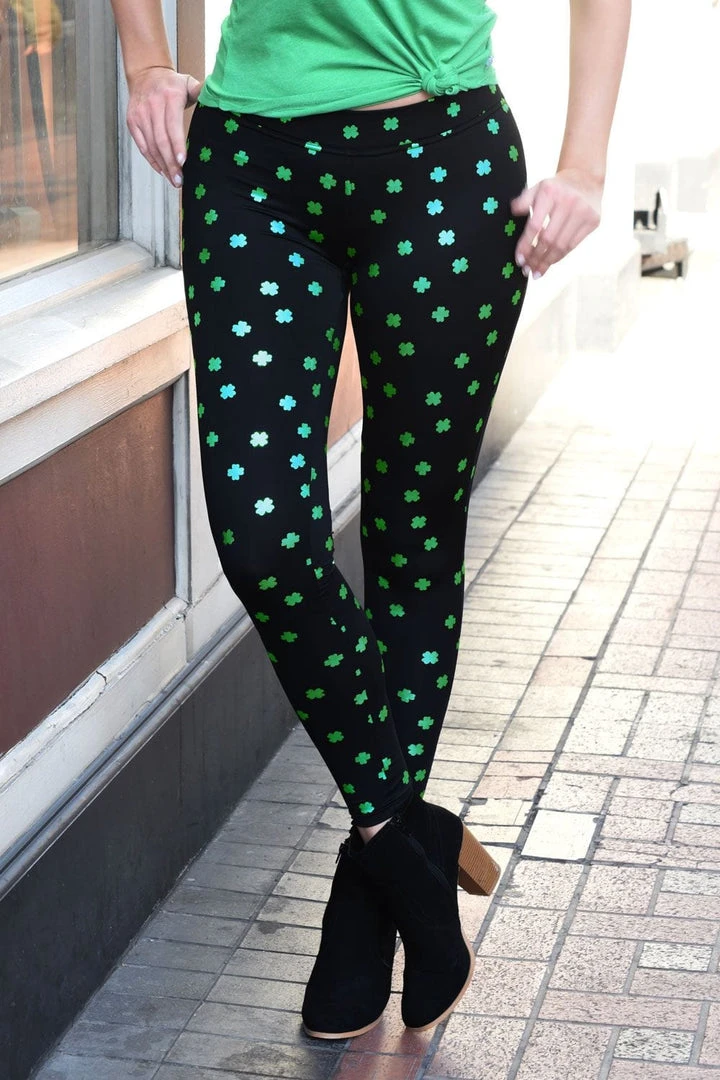 Tipsy Elves Women's Pinch Me Once Leggings 4 Tipsy Elves Women's Pinch Me Once Leggings