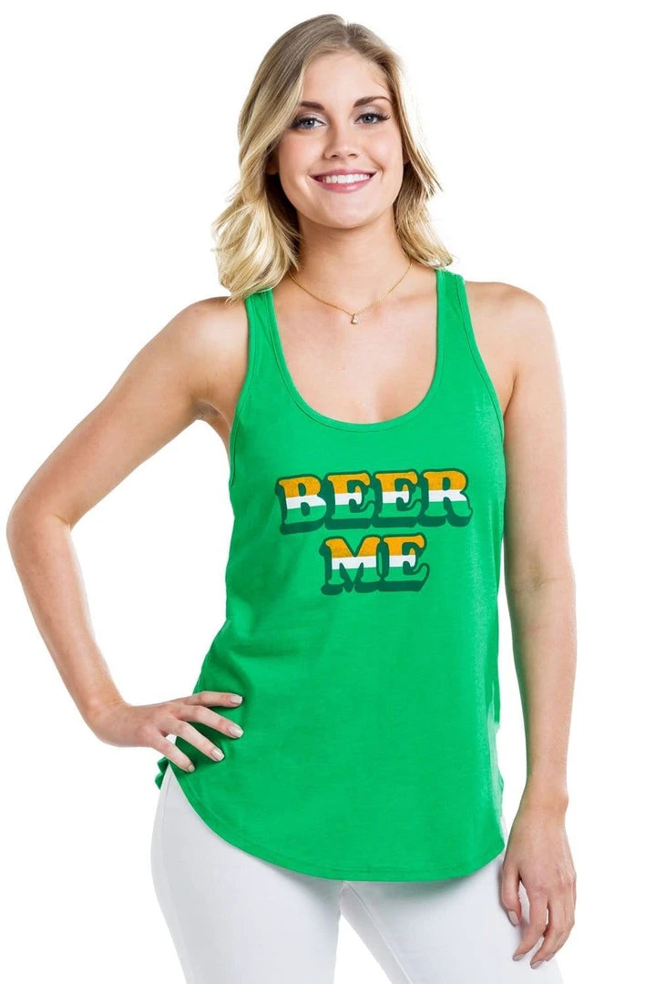 Tipsy Elves Women's Beer Me Tank Top 4 Tipsy Elves Women's Beer Me Tank Top