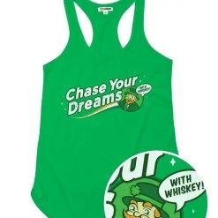 Tipsy Elves Women's Chase Your Dreams With Whiskey Tank Top