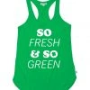 Tipsy Elves Women's So Fresh And So Green Tank Top 2 Tipsy Elves Women's So Fresh And So Green Tank Top