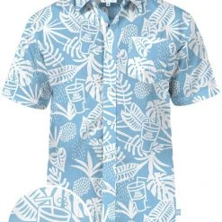 Tipsy Elves Men's Big Gulp Summer Hawaiian Shirt