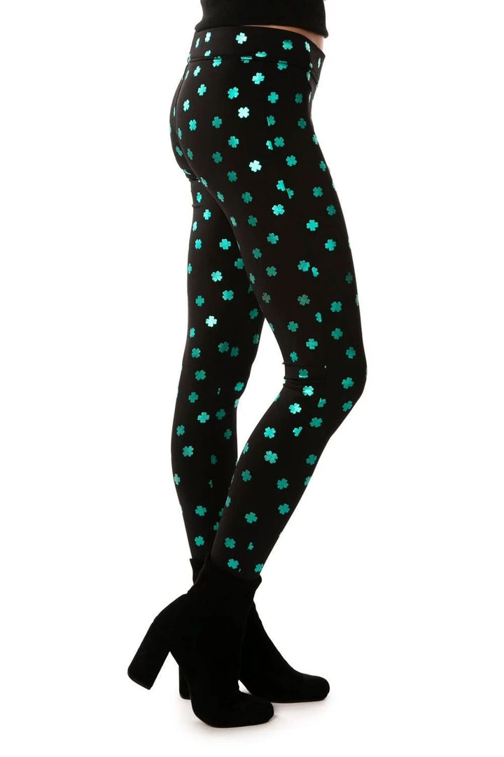 Tipsy Elves Women's Pinch Me Once Leggings 6 Tipsy Elves Women's Pinch Me Once Leggings