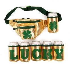 Tipsy Elves Lucky Fanny Pack With 6 Drink Holders