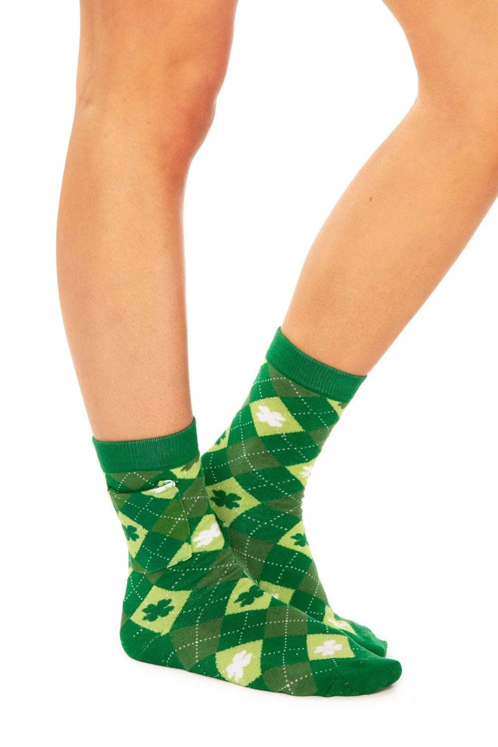 Tipsy Elves Women's Argyle Socks With Pocket 5 Tipsy Elves Women's Argyle Socks With Pocket