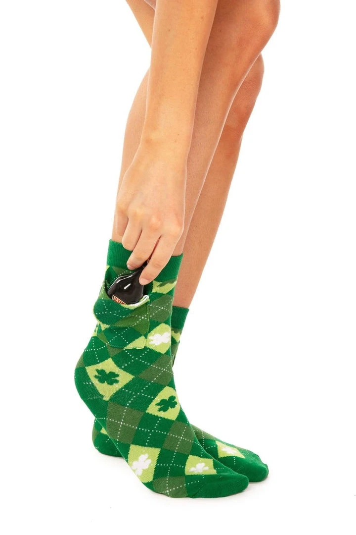 Tipsy Elves Women's Argyle Socks With Pocket 4 Tipsy Elves Women's Argyle Socks With Pocket