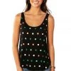 Tipsy Elves Women's All Over Clover Tank Top