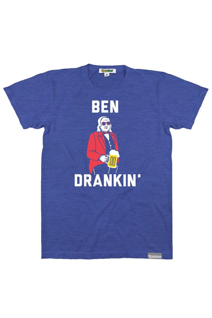 Tipsy Elves Men's Ben Drankin' Tee 3 Tipsy Elves Men's Ben Drankin' Tee
