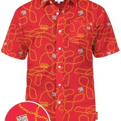 Tipsy Elves Men's Slim Jim Hawaiian Shirt