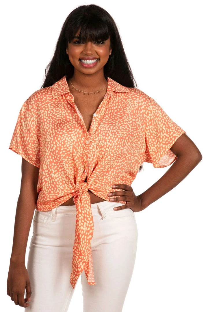 Tipsy Elves Spring Women's Coral Reef Hawaiian Shirt 4 Tipsy Elves Spring Women's Coral Reef Hawaiian Shirt