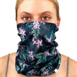 Tipsy Elves Flower & Fern Ski Face Cover