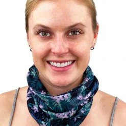 Tipsy Elves Flower & Fern Ski Face Cover