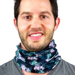 Tipsy Elves Flower & Fern Ski Face Cover