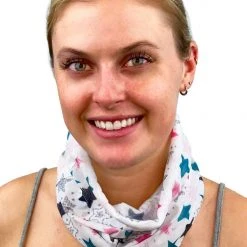 Tipsy Elves Holidays & Occasions Star Power Ski Face Cover