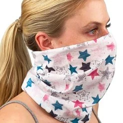 Tipsy Elves Holidays & Occasions Star Power Ski Face Cover