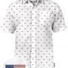 Tipsy Elves Men's USA Grand Ol' Flag Button Down Shirt