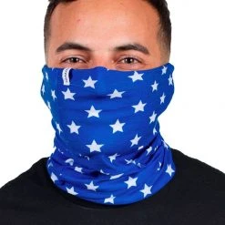 Tipsy Elves Holidays & Occasions Old Glory Ski Face Cover