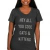 Tipsy Elves Women's Cool Cats And Kittens Tee