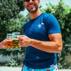 Tipsy Elves Men's Moon Brewski Tee 7 Tipsy Elves Men's Moon Brewski Tee