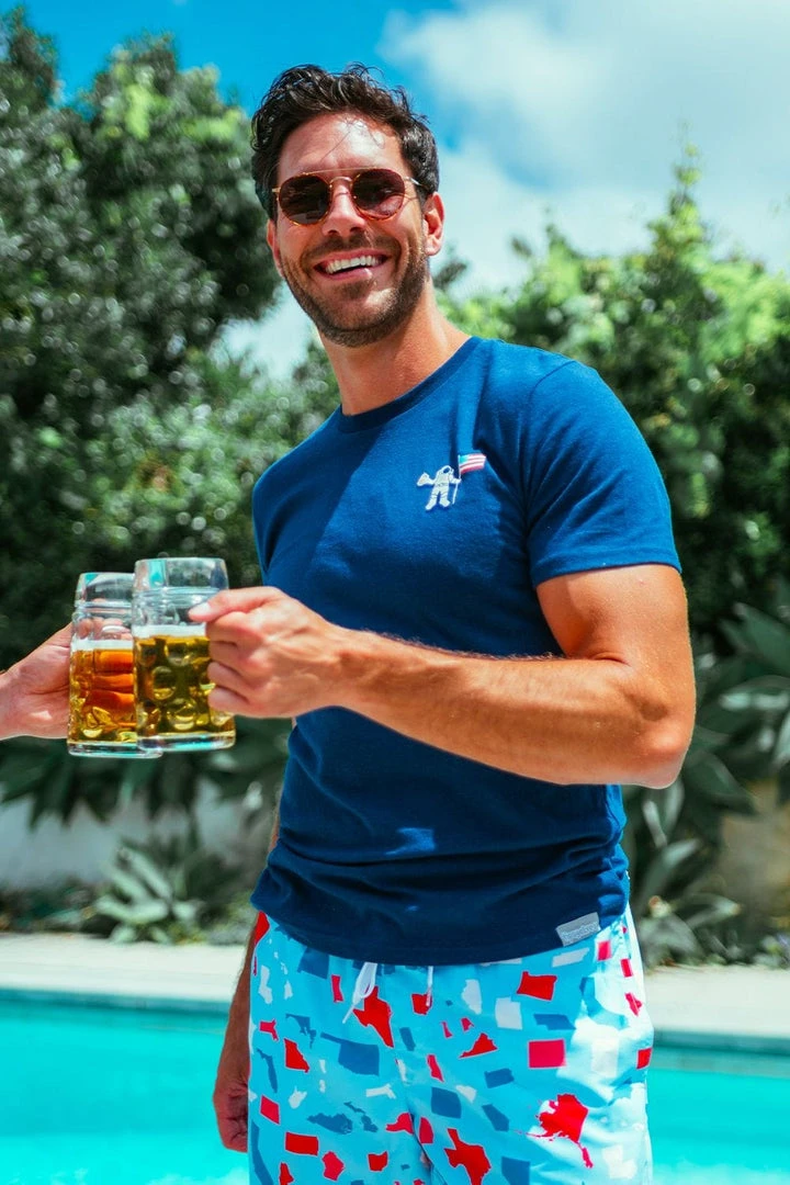 Tipsy Elves Men's Moon Brewski Tee 5 Tipsy Elves Men's Moon Brewski Tee