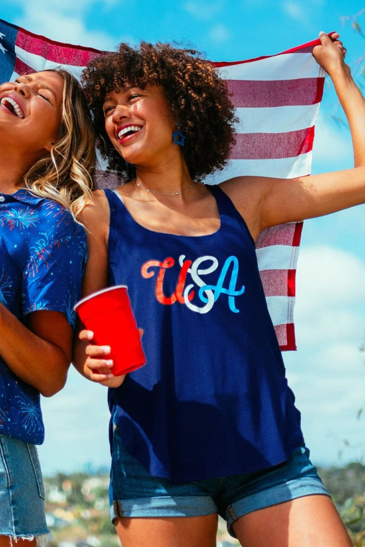 Tipsy Elves Women's USA The Beautiful Tank Top 5 Tipsy Elves Women's USA The Beautiful Tank Top