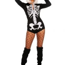 Tipsy Elves Women Sexy Skeleton Bodysuit