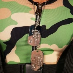 Tipsy Elves Military I.D. Dog Tags Holidays & Occasions