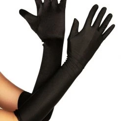 Tipsy Elves Long Black Gloves
