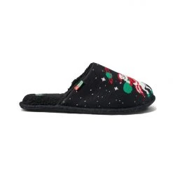 Tipsy Elves Men's Santa Unicorn Reef Slippers 10 Tipsy Elves Men's Santa Unicorn Reef Slippers