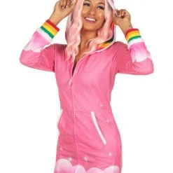 Tipsy Elves Women Pink Unicorn Costume Dress