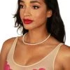 Tipsy Elves Pearl Necklace Women