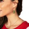 Tipsy Elves Spiral Christmas Tree Earrings