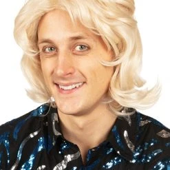 Tipsy Elves Holidays & Occasions Blonde Mullet Wig