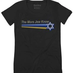Tipsy Elves Women's The More Jew Know Tee