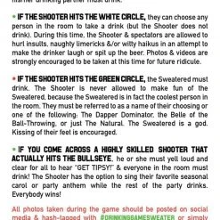 Tipsy Elves Men's Drinking Game Ugly Christmas Sweater