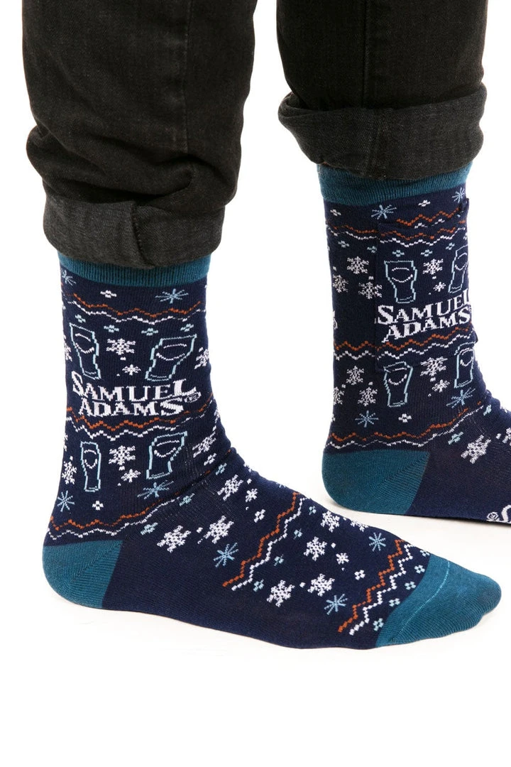 Tipsy Elves Men's Sam Adams Socks With Pockets 3 Tipsy Elves Men's Sam Adams Socks With Pockets