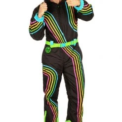 Tipsy Elves Holidays & Occasions Men's Carving Colors Ski Suit
