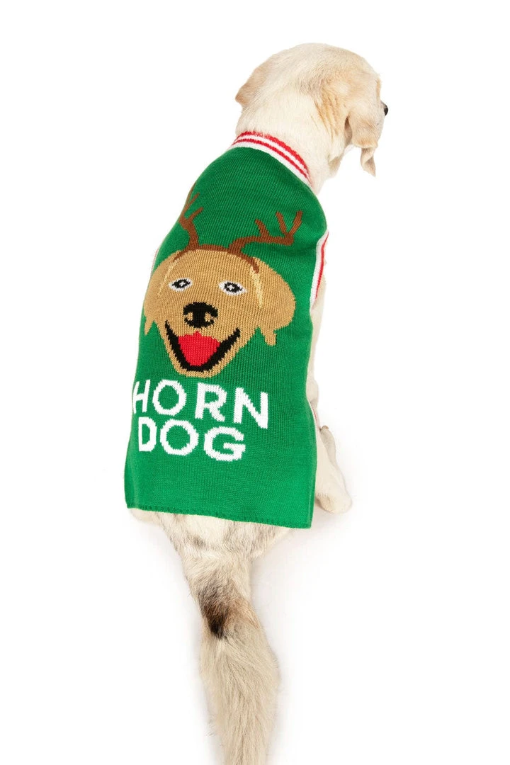 Tipsy Elves Horn Dog' Dog Sweater 4 Tipsy Elves Horn Dog' Dog Sweater