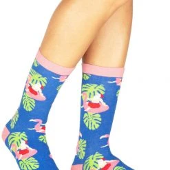 Tipsy Elves Women's Santa Pool Party Socks