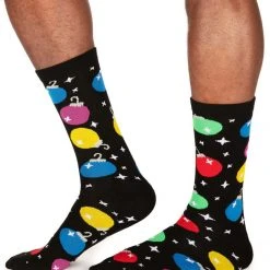 Tipsy Elves Men's Ornament Socks
